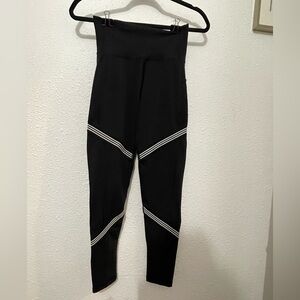 Adidas Women Activewear Pants Black Leggings Workout Running Climalite Sz Small